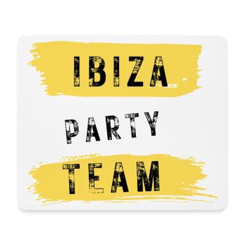 Ibiza Party Team - Mousepad (Querformat) - Weiß - Vorne