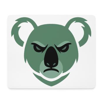 Angry Koala - Mouse Pad (horizontal) - white - Front