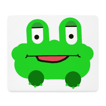 Frog Children Child Cheerful - Mouse Pad (horizontal) - white - Front