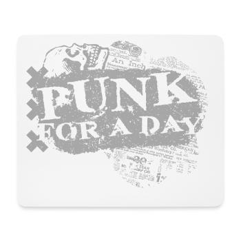 Punk For A Day - Mouse Pad (horizontal) - white - Front