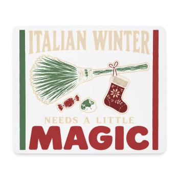La Befana Italienische Epiphanie Weihnachtshexe - Mousepad (Querformat) - Weiß - Vorne
