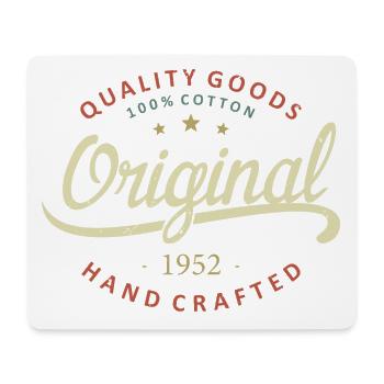 Original 1952 Cadeau D'anniversaire 1952 - Tapis de souris (format paysage) - blanc - Devant