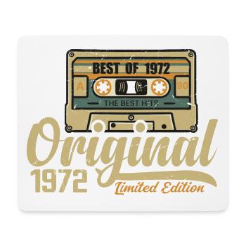 Original 1972 Jahrgang - 1972 Geburtstagsgeschenk - Mousepad (Querformat) - Weiß - Vorne