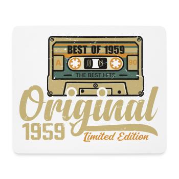 Original 1959 Vintage - 1959 Birthday Gift - Mouse Pad (horizontal) - white - Front
