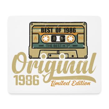 Original 1986 Vintage - 1986 Birthday Gift - Mouse Pad (horizontal) - white - Front