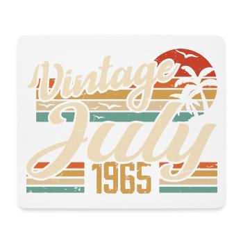 July 1965 Gift, 59th Anniversary July 1965 - Mouse Pad (horizontal) - white - Front