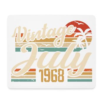 July 1968 Gift, 56th Anniversary July 1968 - Mouse Pad (horizontal) - white - Front