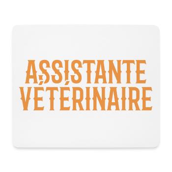 Assistent | Tierarzt | Geschenk | Superkraft - Mousepad (Querformat) - Weiß - Vorne