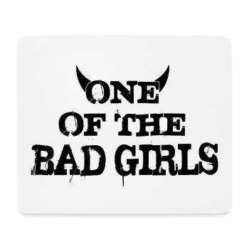 Bad Girls - Mousepad (Querformat) - Weiß - Vorne