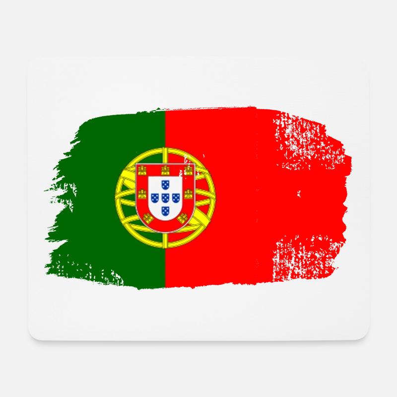 Portugal - Mousepad (Querformat) - Weiß