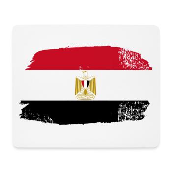 Flag of Egypt - Mouse Pad (horizontal) - white - Front