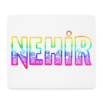 Nehir RS Arc-en-ciel - Tapis de souris (format paysage) - blanc - Devant