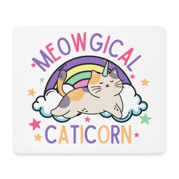 Meowgical Caticorn - Mouse Pad (horizontal) - white - Front