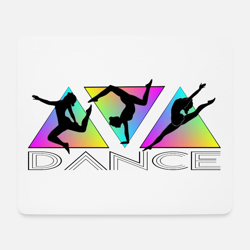 Dance - Mousepad (Querformat) - Weiß