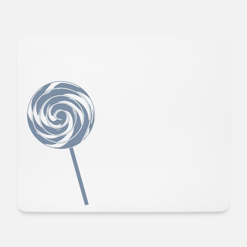 Retro Lolly - Mousepad (Querformat) - Weiß