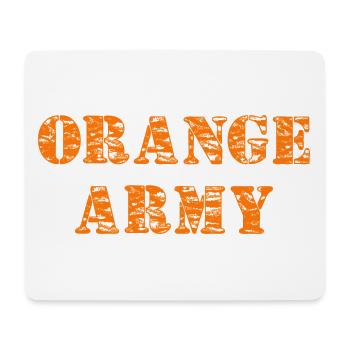 Die orange Legion für echte Fans der Niederlande # - Mousepad (Querformat) - Weiß - Vorne