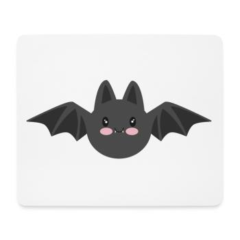 Bat - Mouse Pad (horizontal) - white - Front