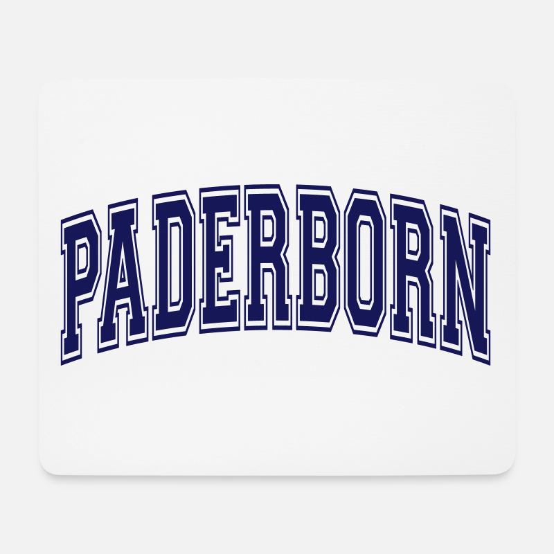 Paderborn - Mousepad (Querformat) - Weiß