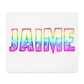 Jaime RS Rainbow - Mouse Pad (horizontal) - white - Front
