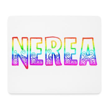 nerea rs rainbow - Mouse Pad (horizontal) - white - Front