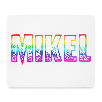 Mikel RS Rainbow - Mouse Pad (horizontal) - white - Front