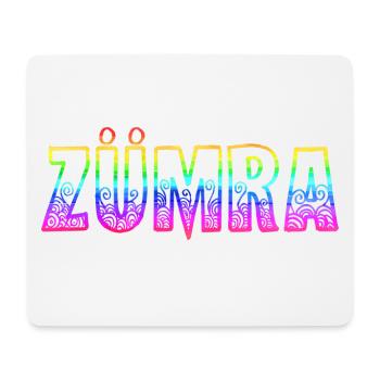 Zümra RS Rainbow - Mouse Pad (horizontal) - white - Front