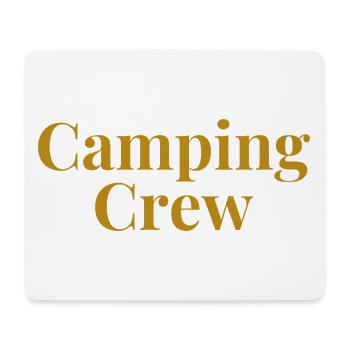 Équipe de camping - Tapis de souris (format paysage) - blanc - Devant