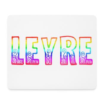 leyre rs regenbogen - Mousepad (Querformat) - Weiß - Vorne
