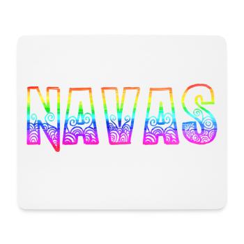 Navas RS Rainbow - Mouse Pad (horizontal) - white - Front