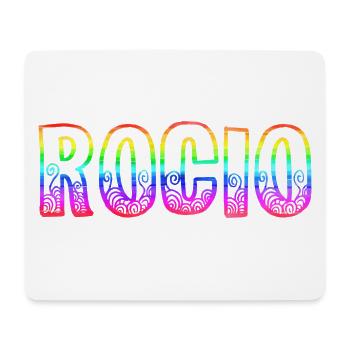 rocio rs rainbow - Mouse Pad (horizontal) - white - Front