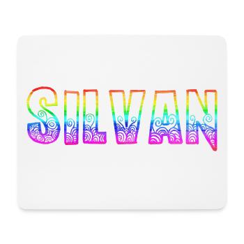 silvan rs arc-en-ciel - Tapis de souris (format paysage) - blanc - Devant