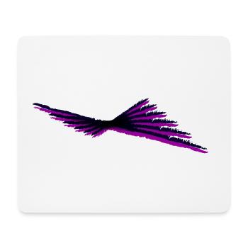 Adler - flying Art - Mousepad (Querformat) - Weiß - Vorne