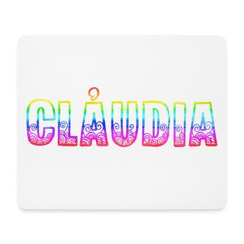 Claudia RS Rainbow - Mouse Pad (horizontal) - white - Front