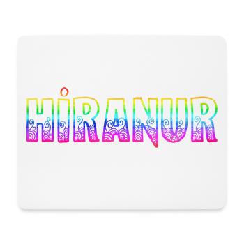 Hiranur RS Rainbow - Mouse Pad (horizontal) - white - Front