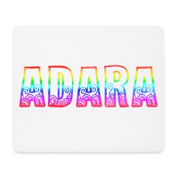adara rs arc-en-ciel - Tapis de souris (format paysage) - blanc - Devant