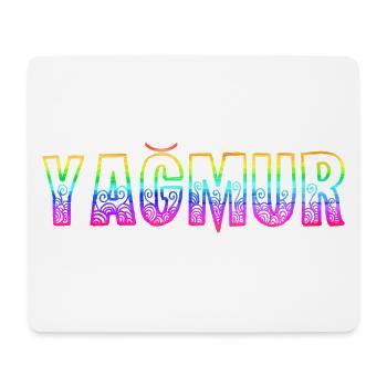 Yağmur RS Rainbow - Mouse Pad (horizontal) - white - Front