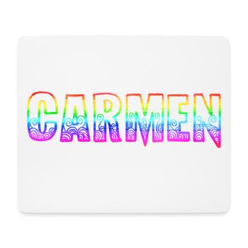 carmen rs rainbow - Mouse Pad (horizontal) - white - Front