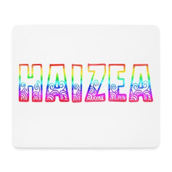 haizea rs regenbogen - Mousepad (Querformat) - Weiß - Vorne