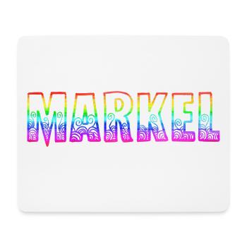 Markel RS Arc-en-ciel - Tapis de souris (format paysage) - blanc - Devant