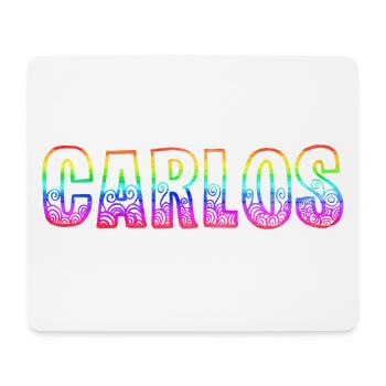 Carlos RS Rainbow - Mouse Pad (horizontal) - white - Front