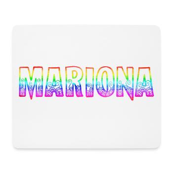 Mariona RS Rainbow - Mouse Pad (horizontal) - white - Front