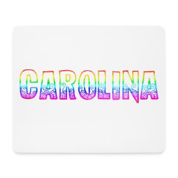 carolina rs regenbogen - Mousepad (Querformat) - Weiß - Vorne