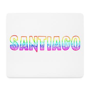 santiago rs regenbogen - Mousepad (Querformat) - Weiß - Vorne