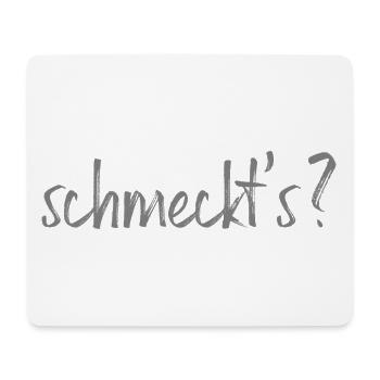 Schmeckt's? - Mousepad (Querformat) - Weiß - Vorne