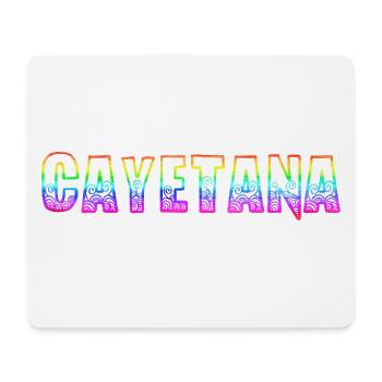 cayetana rs rainbow - Mouse Pad (horizontal) - white - Front
