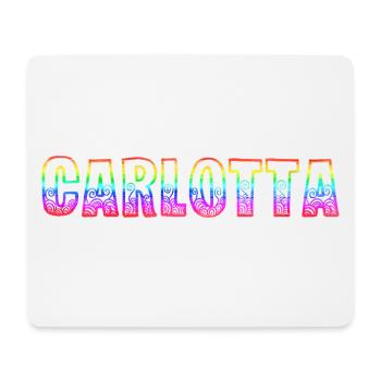 carlotta rs rainbow - Mouse Pad (horizontal) - white - Front