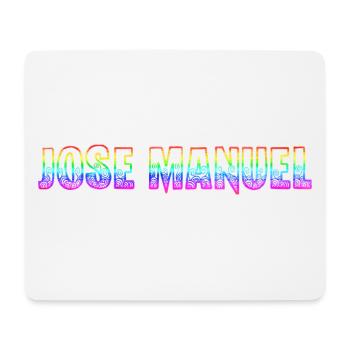 Jose Manuel RS Rainbow - Mouse Pad (horizontal) - white - Front