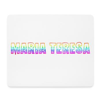 Maria Teresa RS Rainbow - Mouse Pad (horizontal) - white - Front