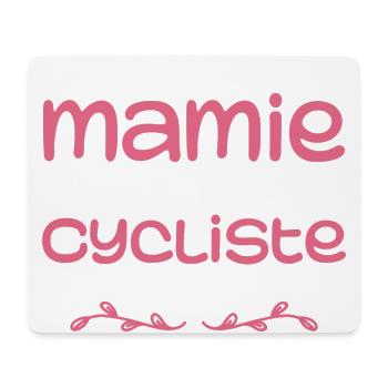 Zwei Titel Oma Radsportlerin | Oma | Fahrrad - Mousepad (Querformat) - Weiß - Vorne