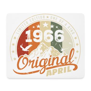 Original April 1966 Vintage Gift April 1966 - Mouse Pad (horizontal) - white - Front